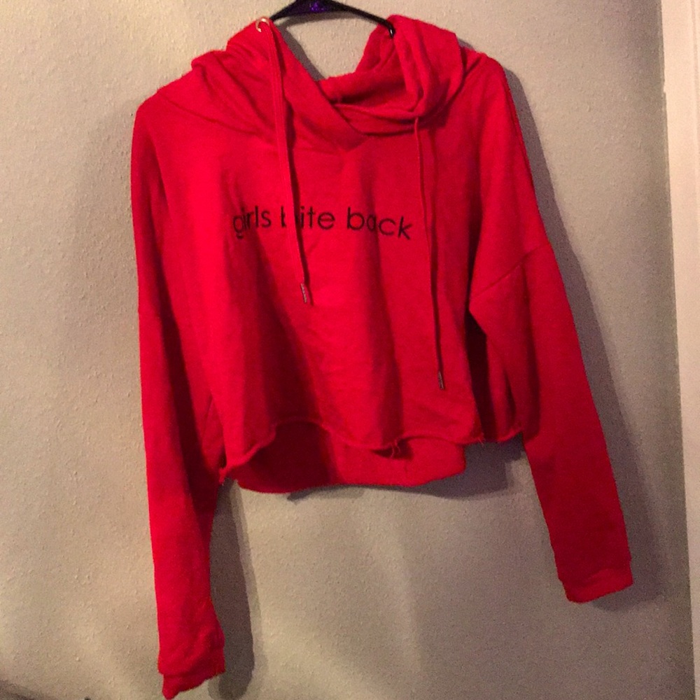 Crop top sweater